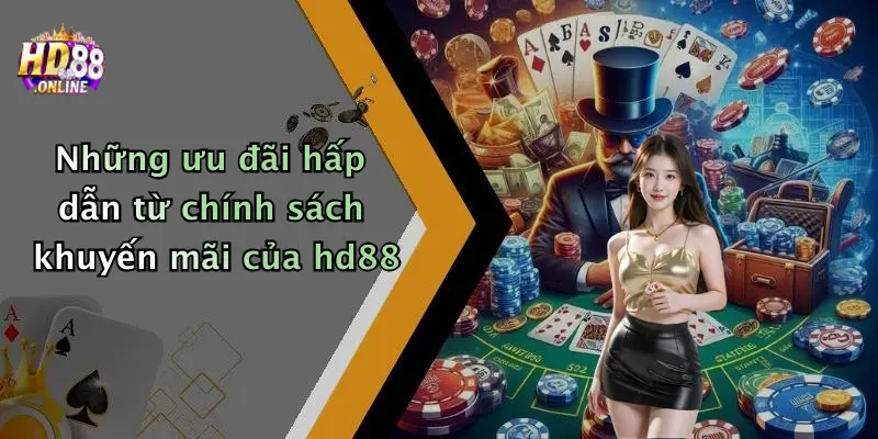 Những ưu đãi hấp dẫn từ chính sách khuyến mãi của hd88